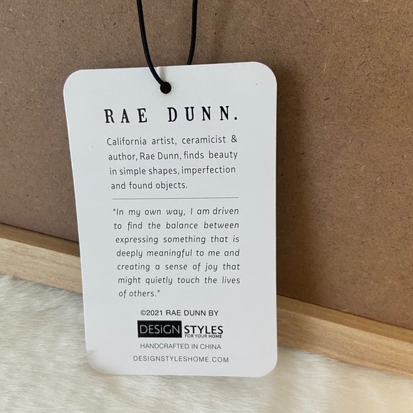 Rae Dunn Pink "Share Imagine Laugh" Wooden Sign - Picture 3 of 4